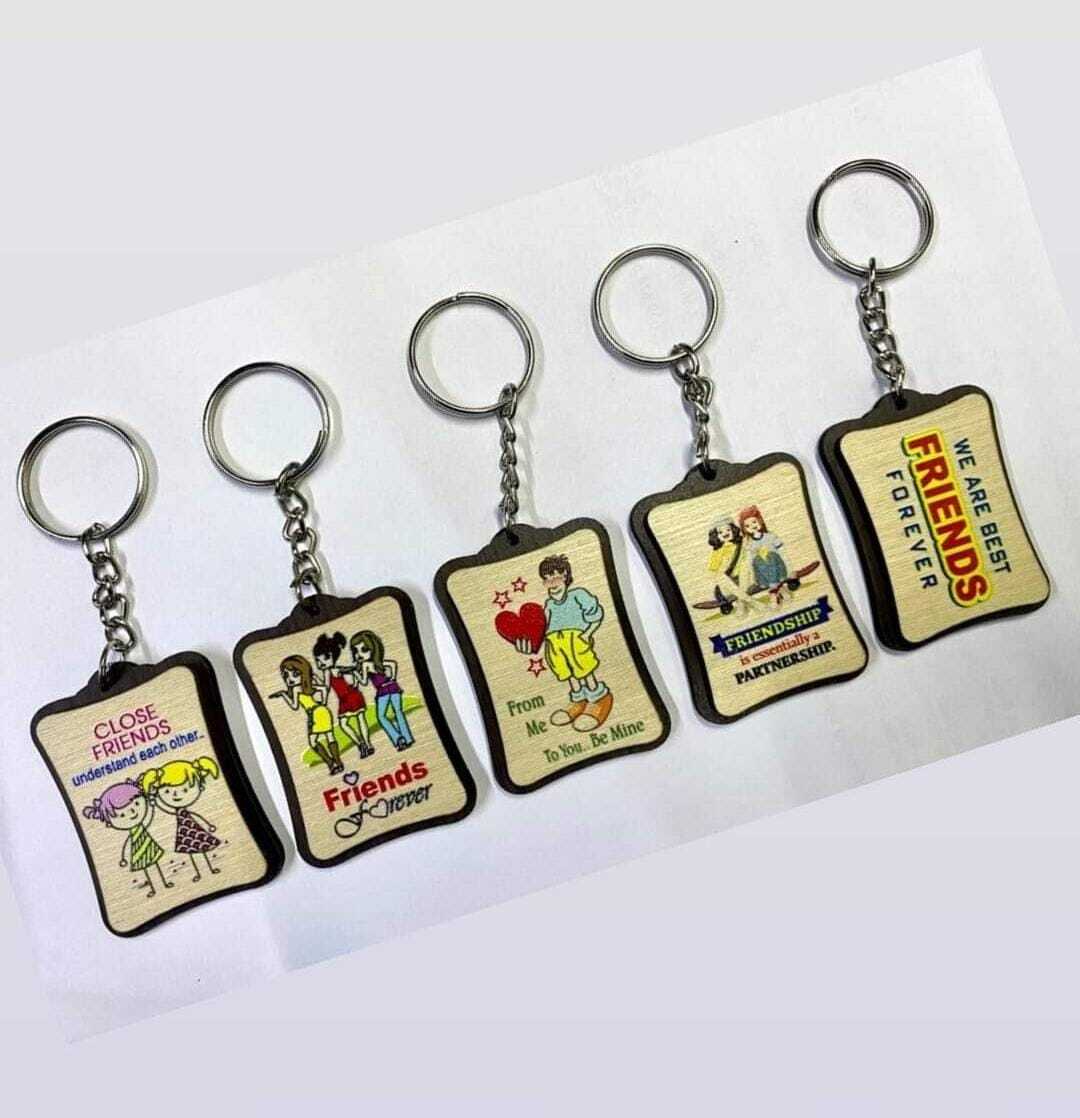 Mdf Keychain - Advantage: Lightweight Stylish Design Durable Material