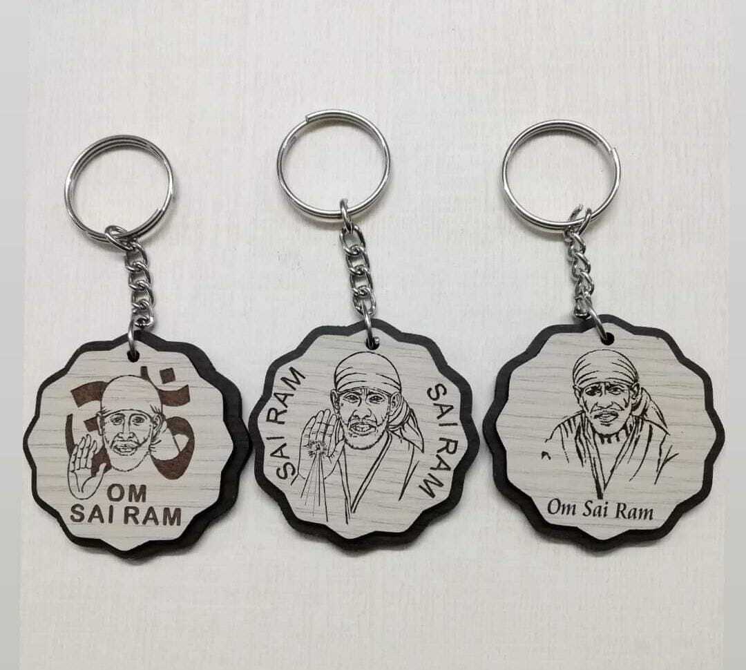 Mdf Sublimation Keychain - High-quality Fiber | Customizable, Lightweight, Smooth Surface Finish, Ideal For Personalized Gifts