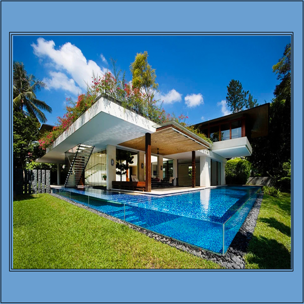 Swimming Pool - Color: Blue