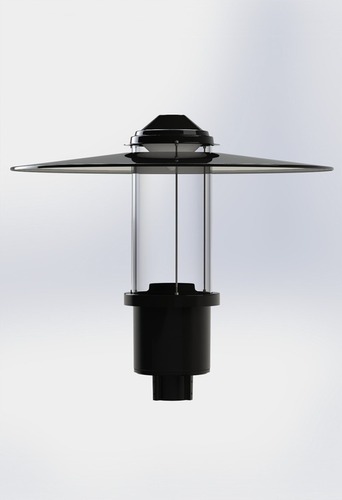 गार्डन पोस्ट टॉप लाइट