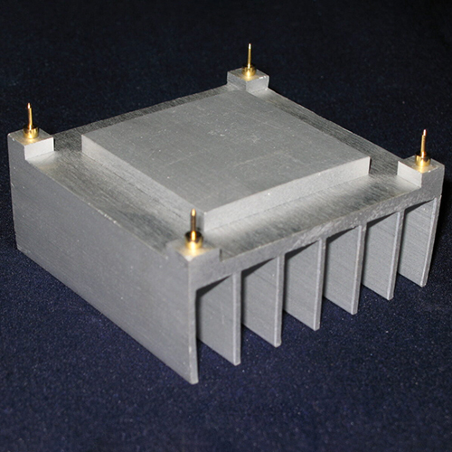 61X60X28Mm Extruded Heat Sinks Insulation Material: Aluminum