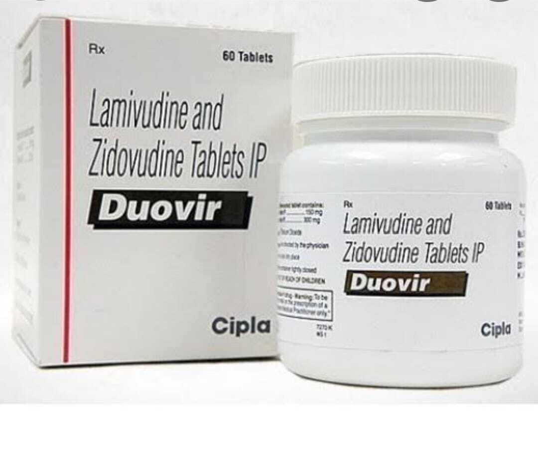 Duovir Tablets (Lamivudine + Zidovudine) - Ingredients: Natural Yeast