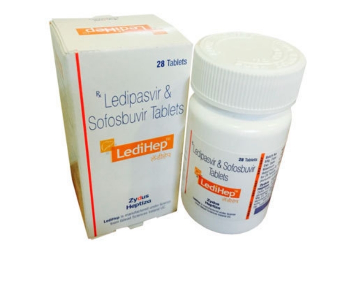 Ledihep Ledipasvir Sofosbuvir Tablets Keep Dry & Cool Place