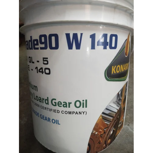 W-140 ग्रेड 90 गियर ऑयल अनुप्रयोग: वाणिज्यिक