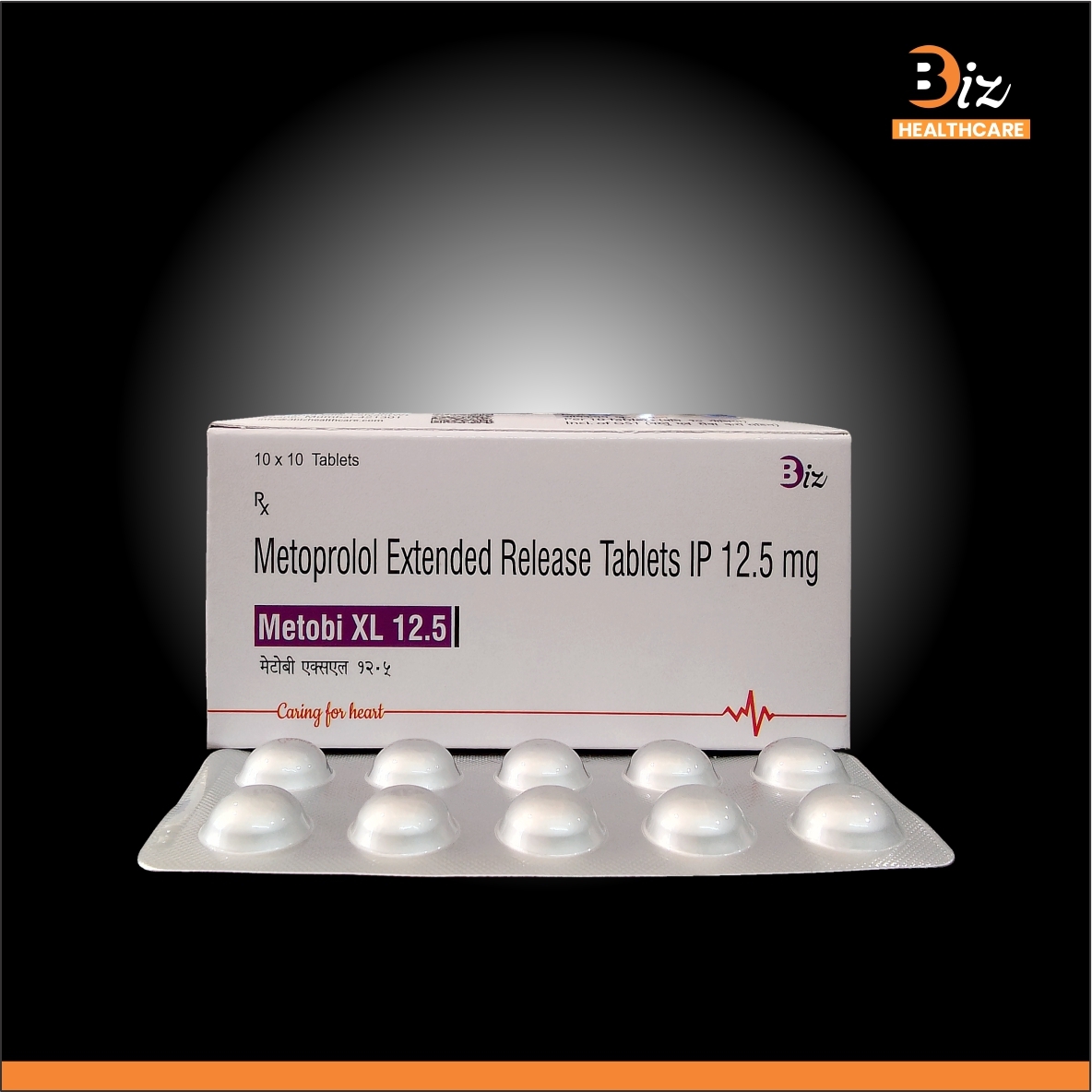 Metoprolol Succinate 12.5mger - Recommended For: Patients Diagnosed With Hypertension Angina Or Heart-related Conditions