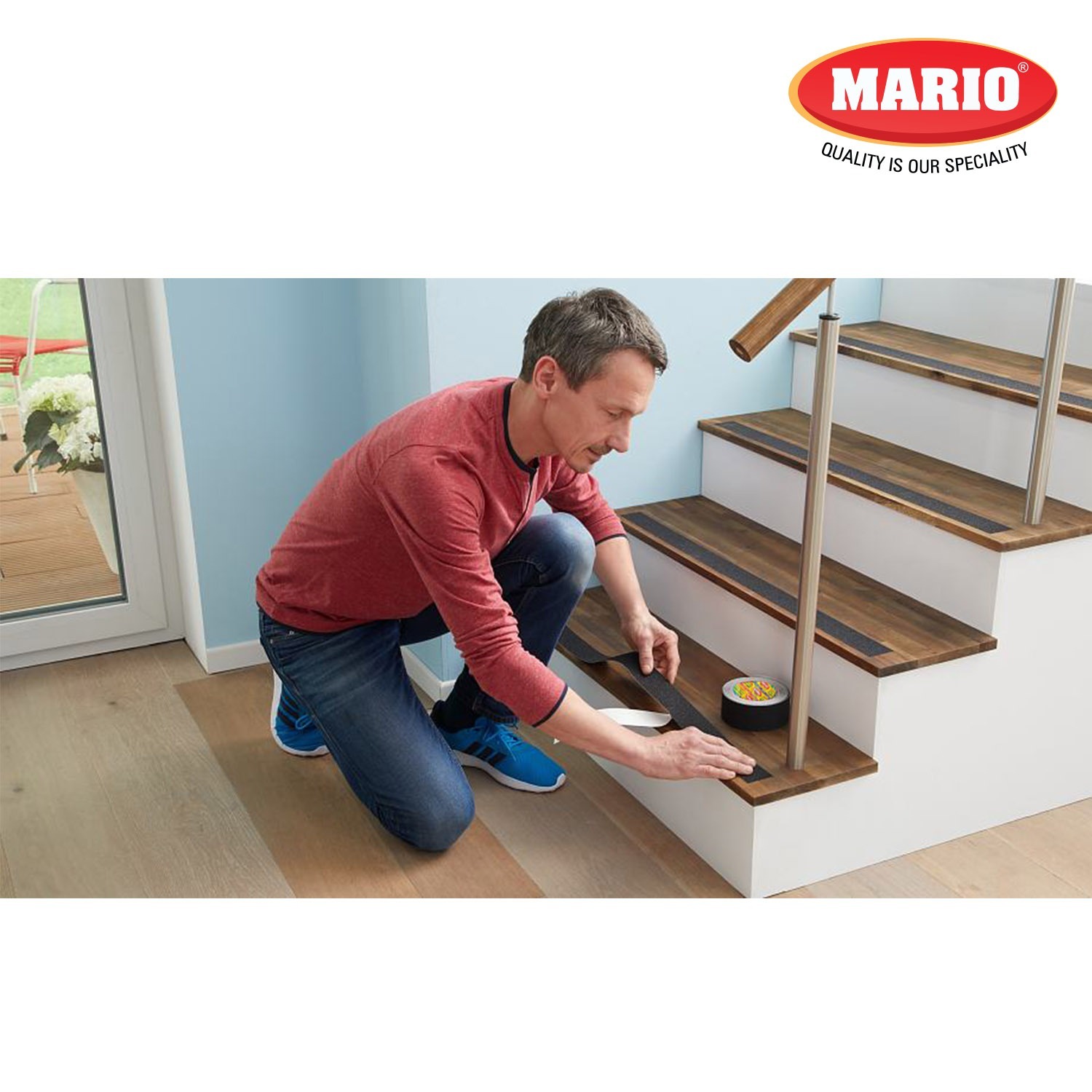 Anti-skid Tape - Slip Resistant Material | Exceptional Durability, Increased Traction For Slick Surfaces