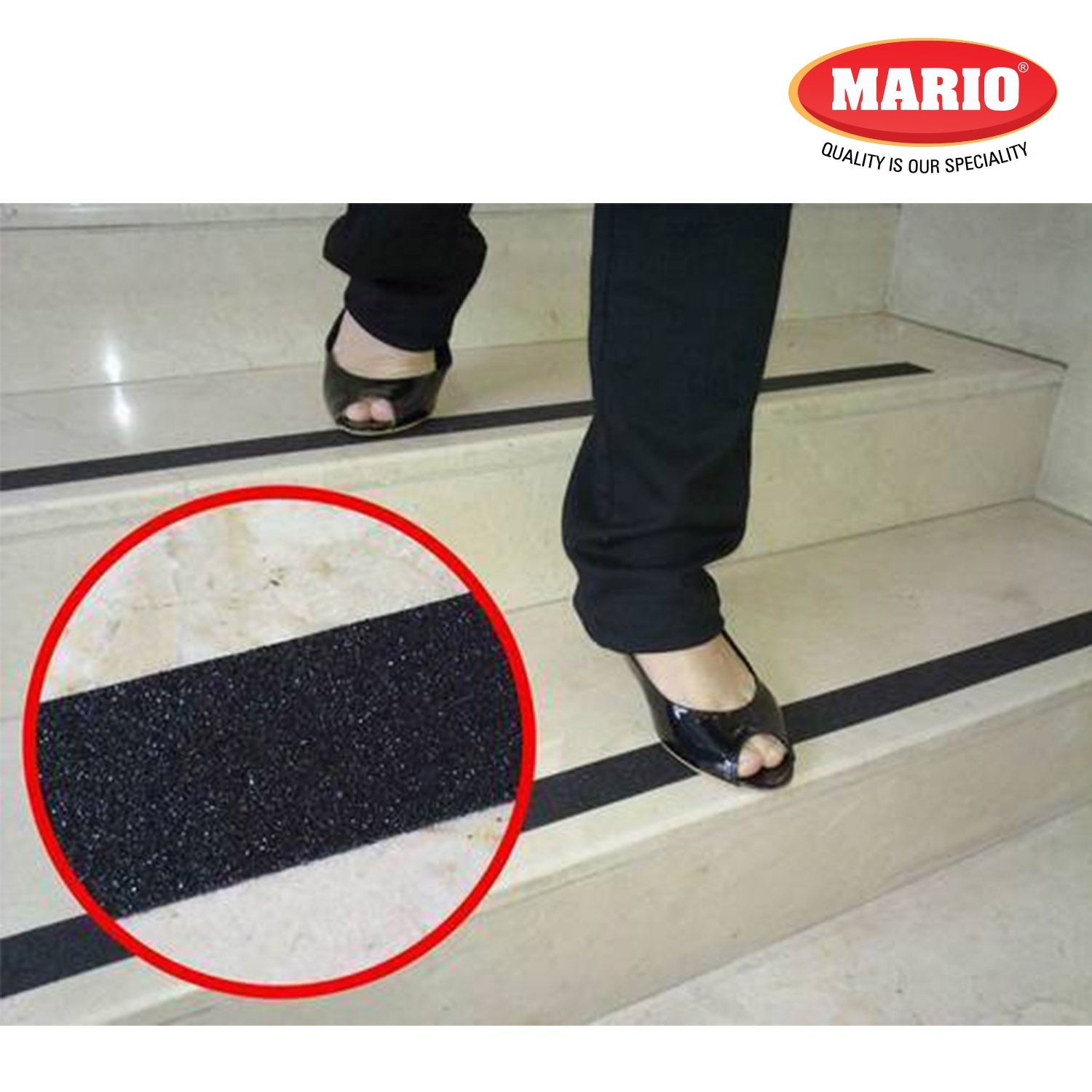 Anti-skid Tape - Slip Resistant Material | Exceptional Durability, Increased Traction For Slick Surfaces