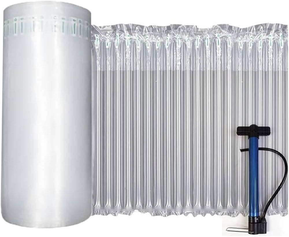 Air Column Tube Roll & Bag - Polyethylene, Various Dimensions, Clear | High Tear, Puncture, And Moisture Resistance