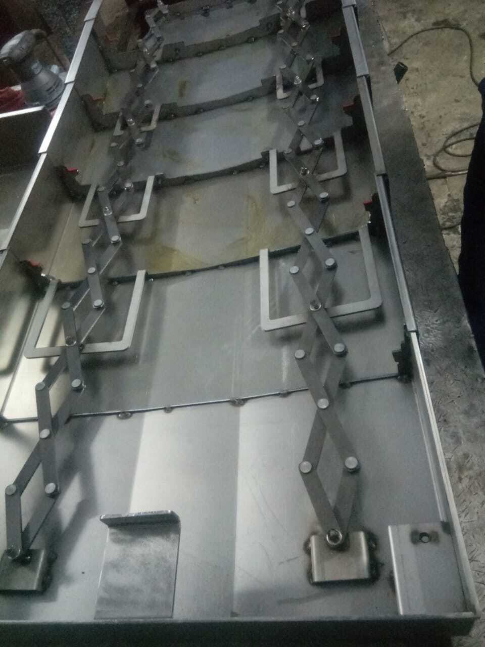 Industrial Telescopic Covers - Stainless Steel, Various Sizes Available | Polished With Rust Preventive Oil Coating, Ideal For Machine Tools