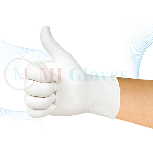 Latex Examination Gloves - Plus Size, Non-sterile & Washable | Disposable, Industrial Grade, Plain Pattern