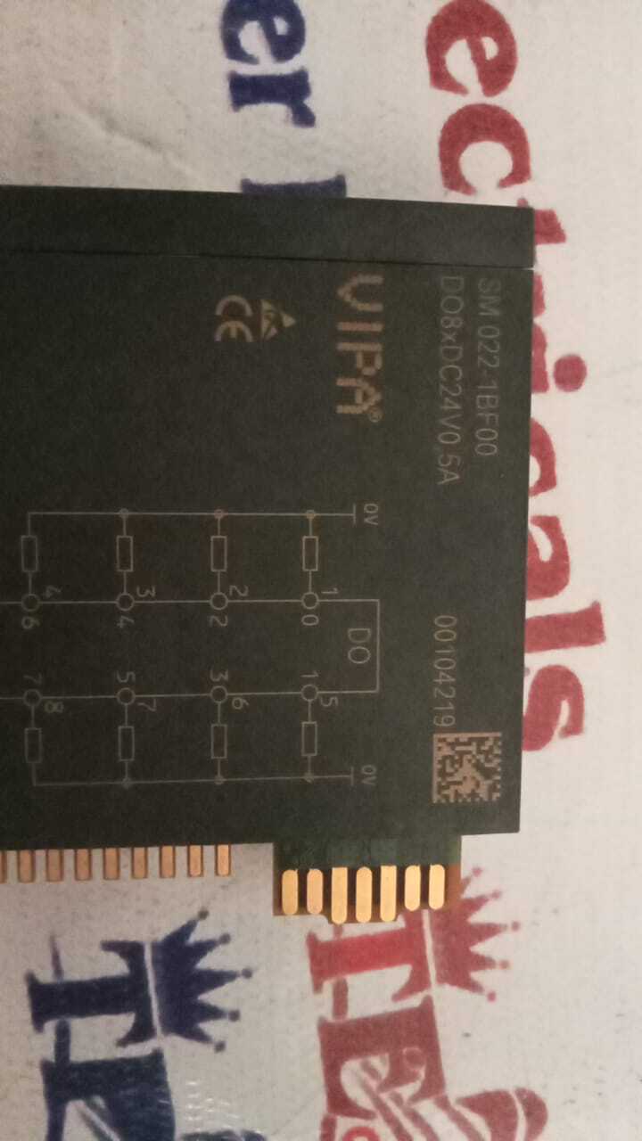Vipa Sm 022-1bf00 - Digital Output Module, 8 Digital Outputs | Compact Design, Lightweight 0.13 Lbs, Ideal For Automation Systems