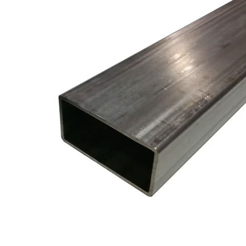 304 Grade Stainless Steel Rectangular Pipe - 10mm Outer Diameter, 20mm Thickness, 6m Length , Galvanized, Silver Finish, Corrosion Resistant, A Grade