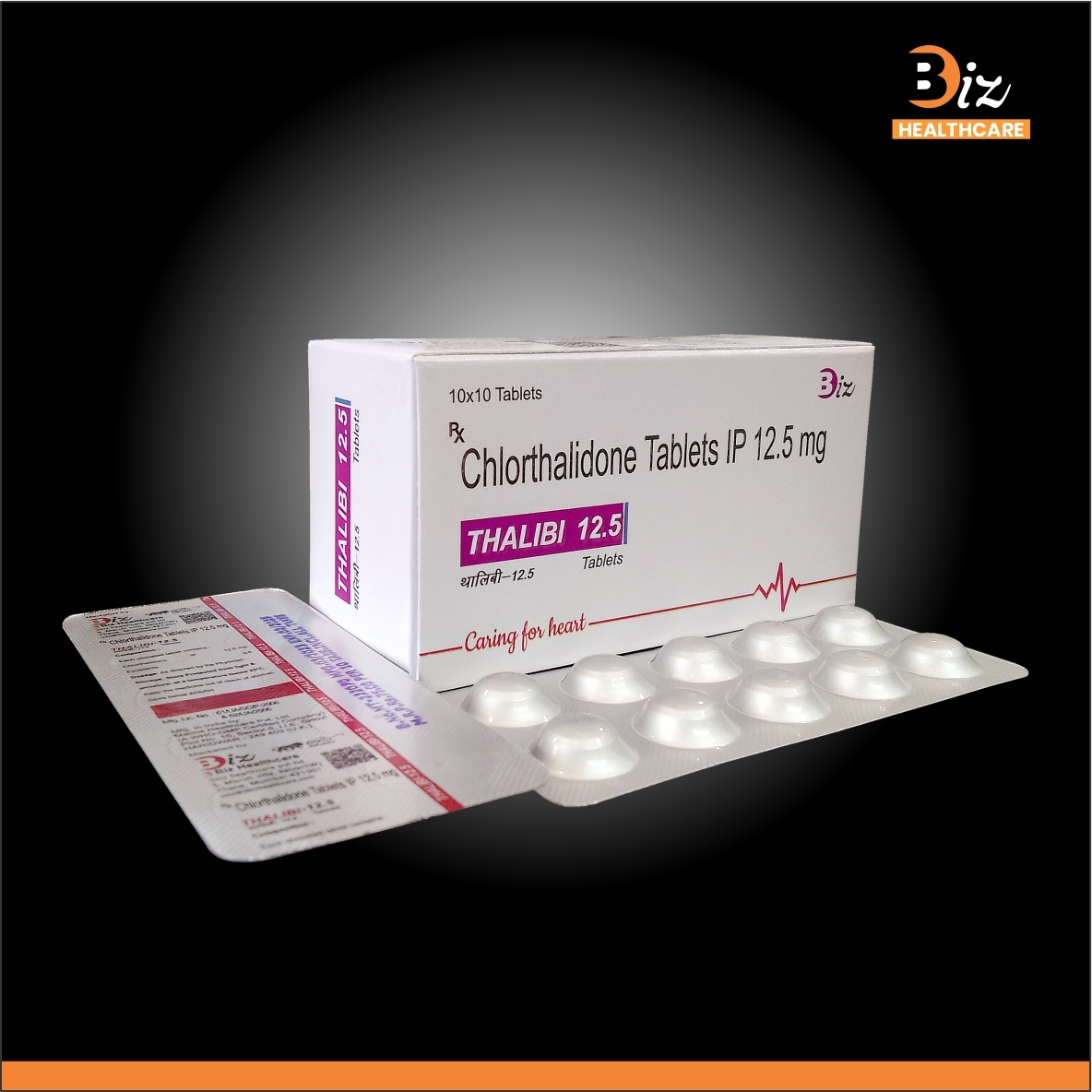 Chlorthalidone 12.5mg - Recommended For: Patients With Hypertension Or Conditions Associated With Fluid Retention
