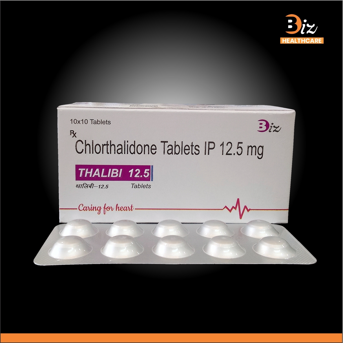 Chlorthalidone 12.5mg - Recommended For: Patients With Hypertension Or Conditions Associated With Fluid Retention
