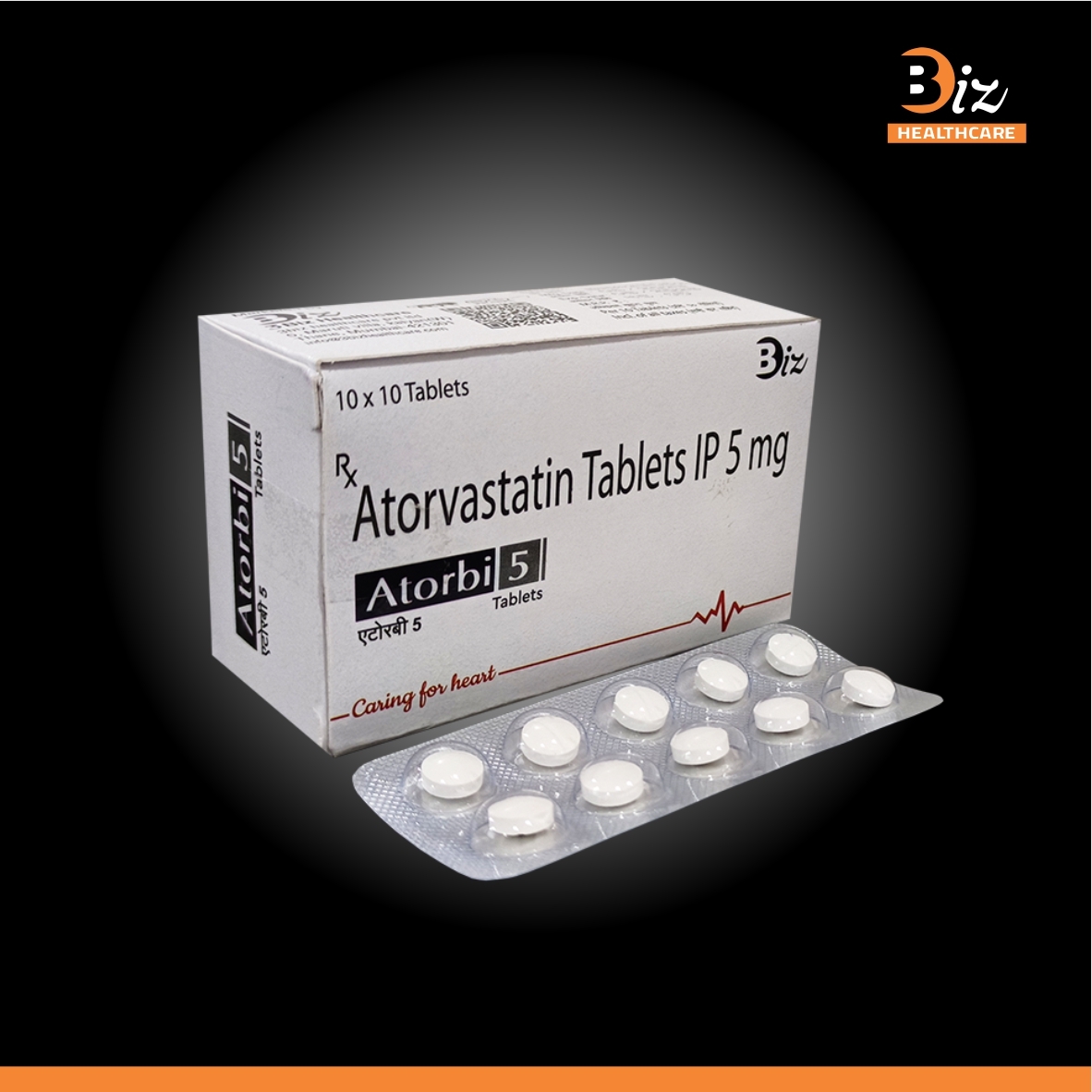 Atorvastatin 5mg - Recommended For: Patients With Hypercholesterolemia Or Cardiovascular Risk