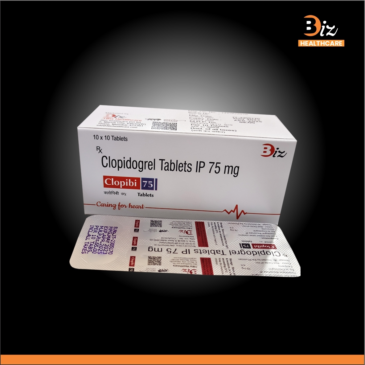 Clopidogrel 75mg - Storage Instructions: Store At Room Temperature Away From Moisture And Direct Sunlight.