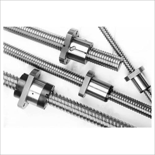 Linear Ball Screw Bearing - Steel, Silver, Ceramic Ball Bearing, Cylindrical Roller Bearing, 1 Year Warranty, Lubrication-Free Design