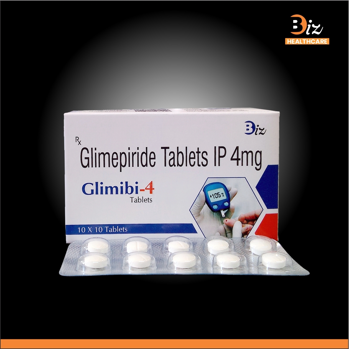 Glimepiride 4mg - Recommended For: Patients Diagnosed With Type 2 Diabetes Mellitus