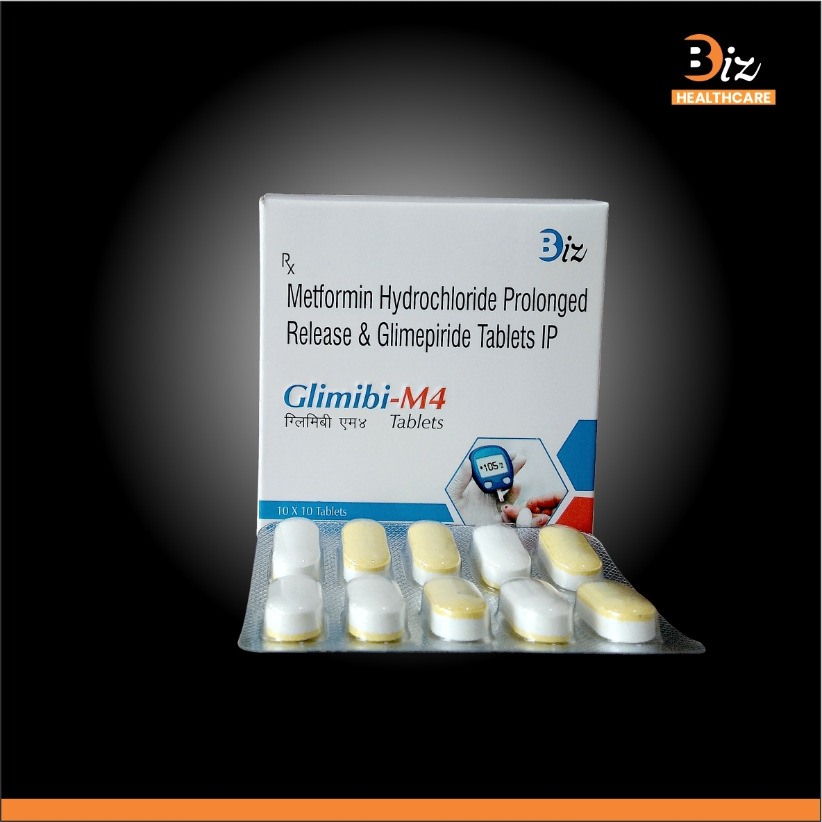 Glimepiride 4mg  Metformin 500mgsr