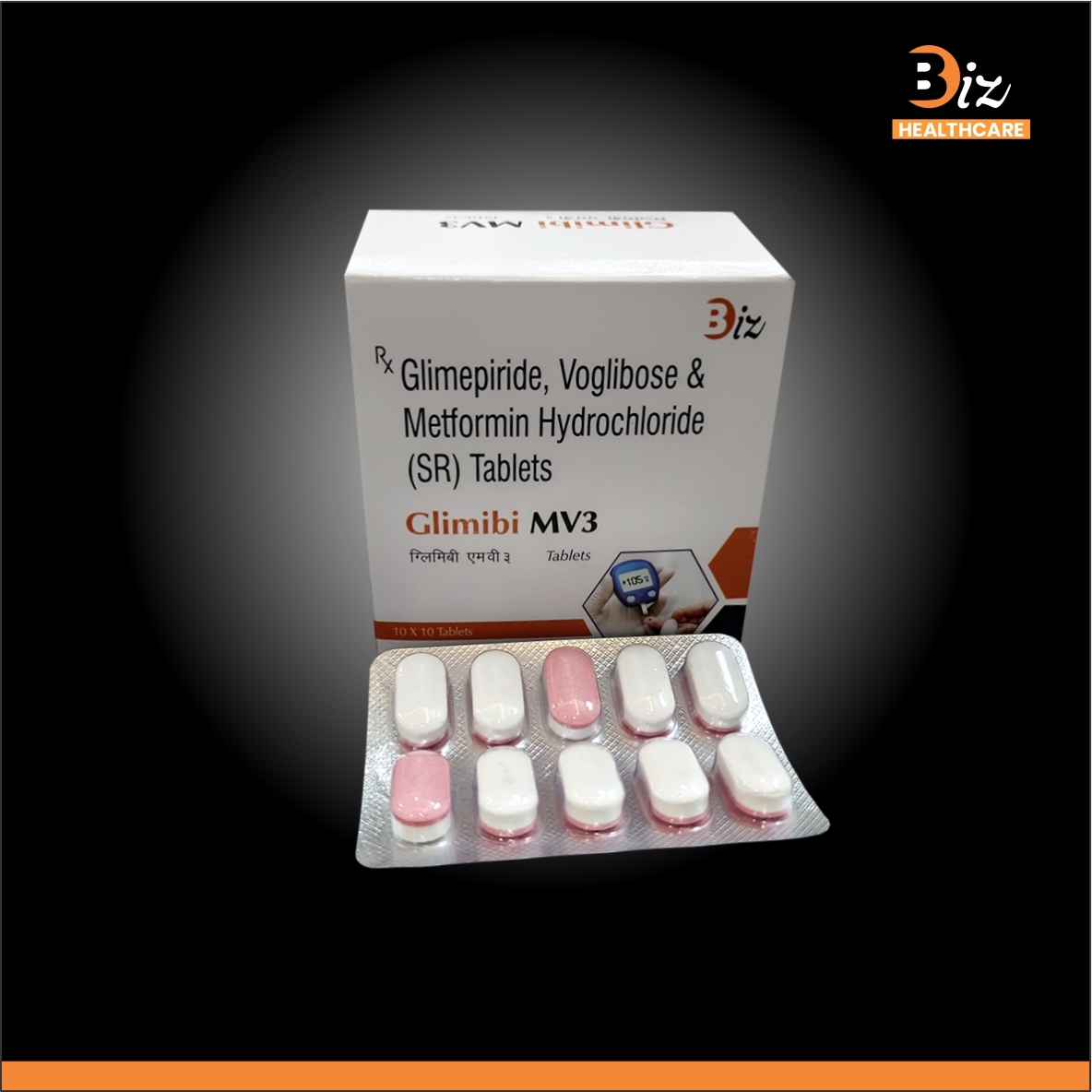 Glimepiride 2mgmetformin 500mg Voglibose 0.3mg