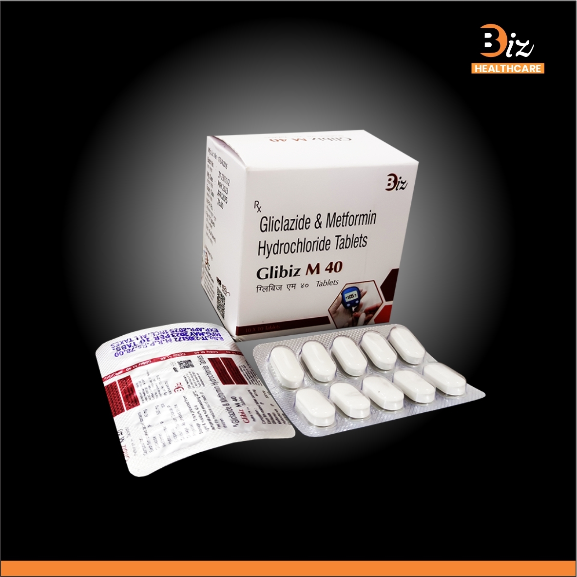 Gliclazide 40mg Metformin 500mg - Recommended For: Adults With Type 2 Diabetes