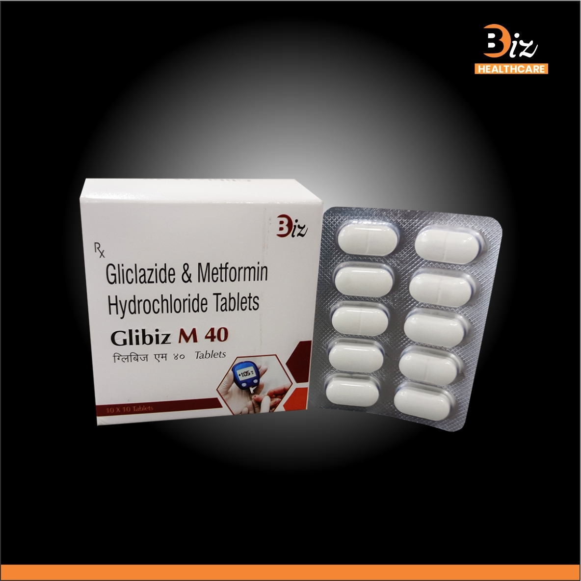 Gliclazide 40mg Metformin 500mg - Recommended For: Adults With Type 2 Diabetes