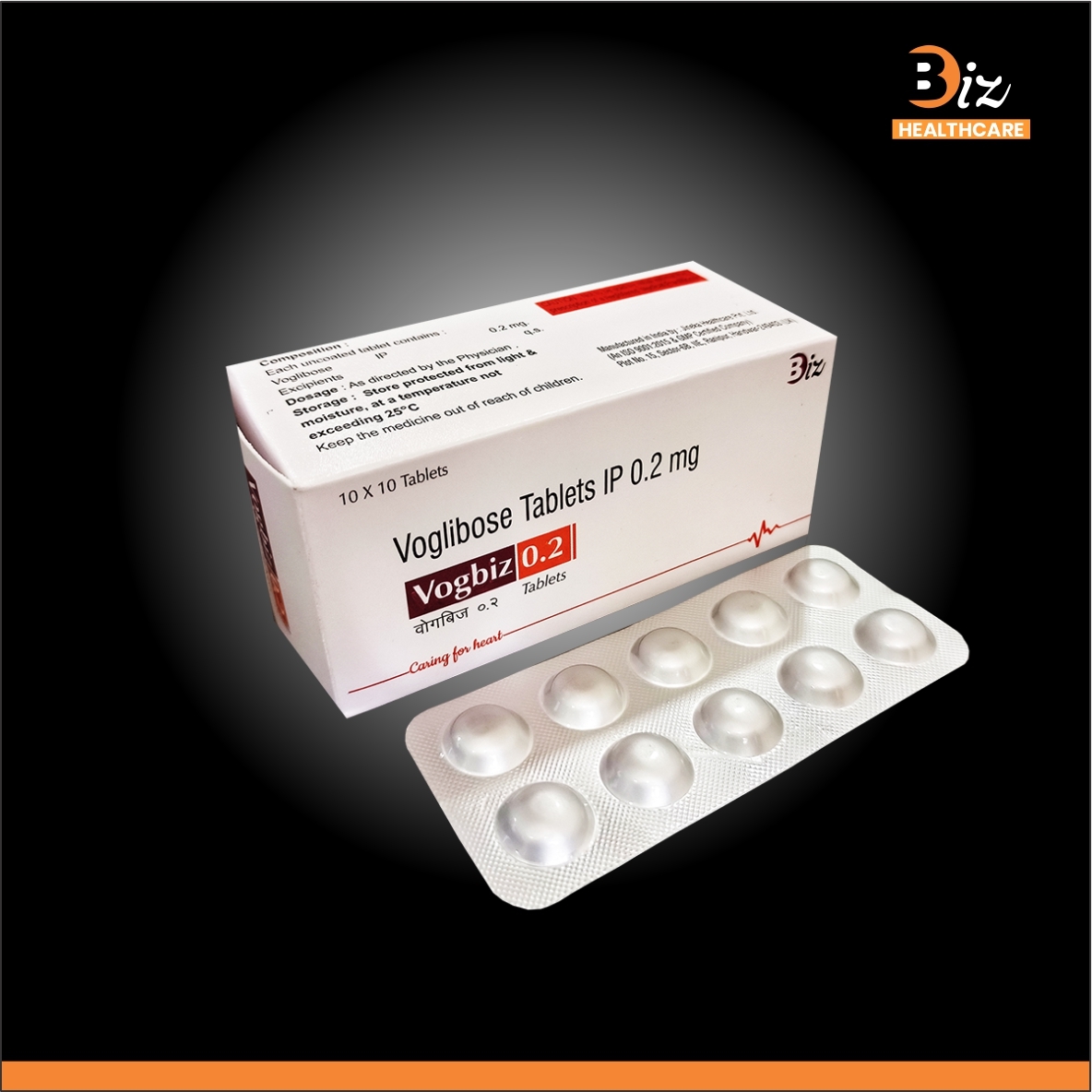Voglibose 0.2mg - Recommended For: Patients With Type 2 Diabetes