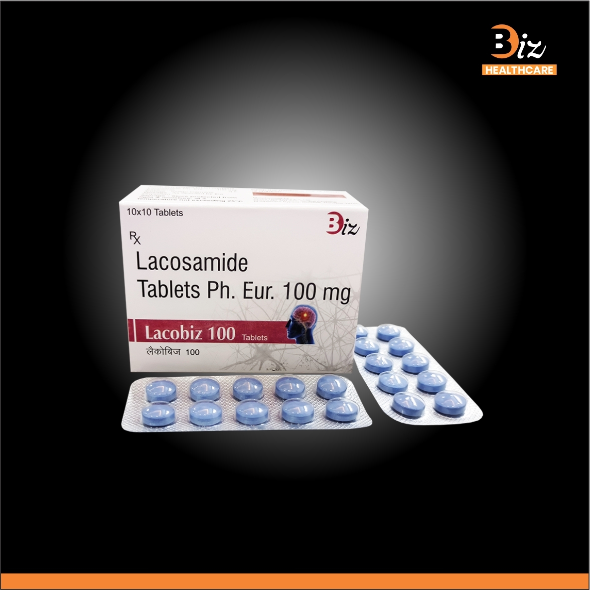 Lacosamide 100mg - Recommended For: Epilepsy Patients Experiencing Partial-onset Seizures