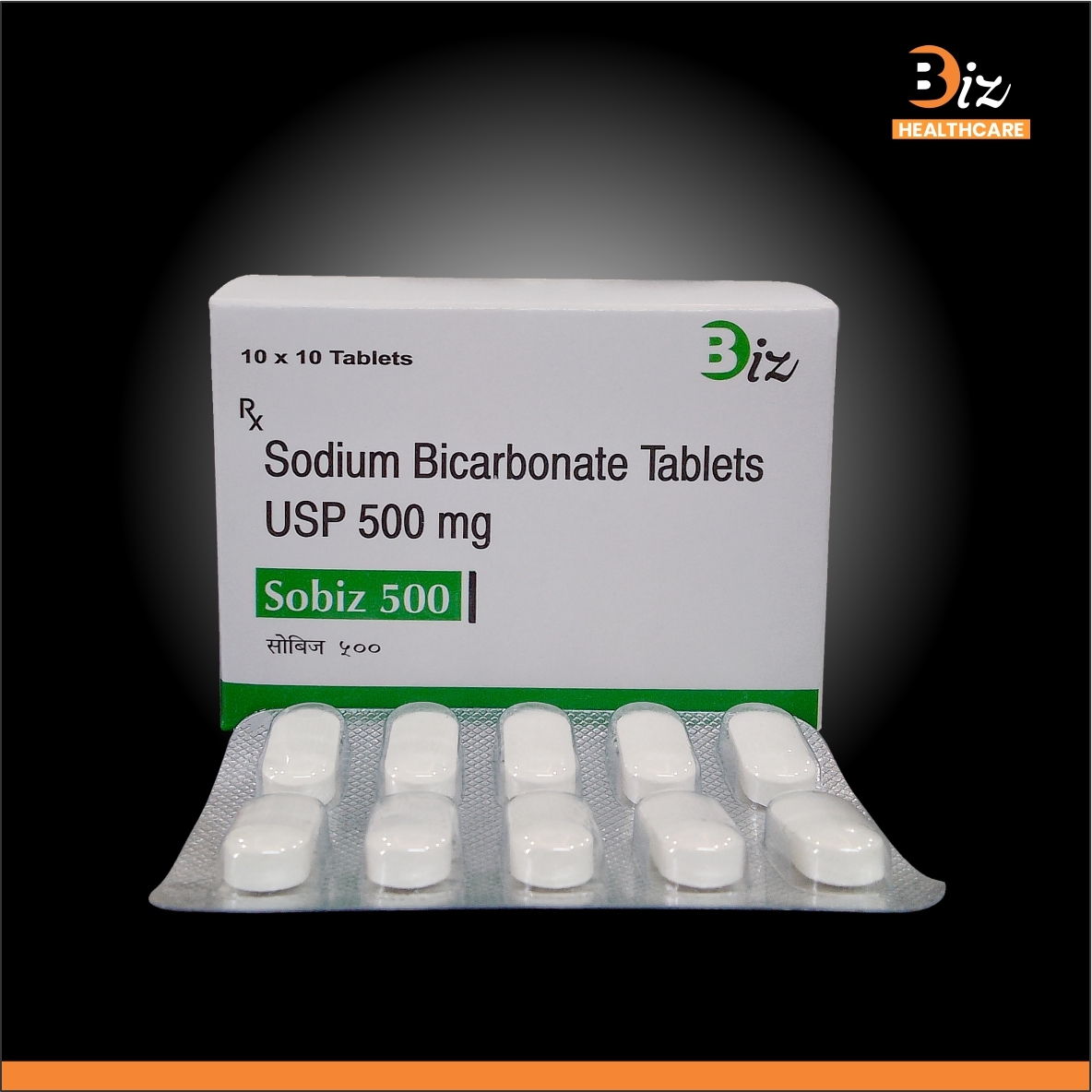 Sodium Bicarbonate 500mg - Recommended For: Individuals Experiencing Acid Reflux Indigestion Or Heartburn