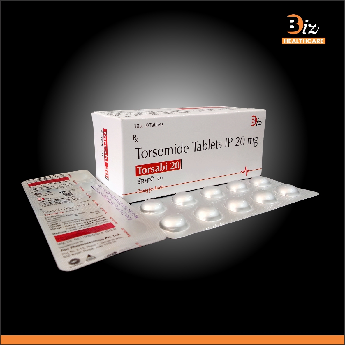 Torasemide 20mg - Recommended For: Patients With Edema Or Hypertension
