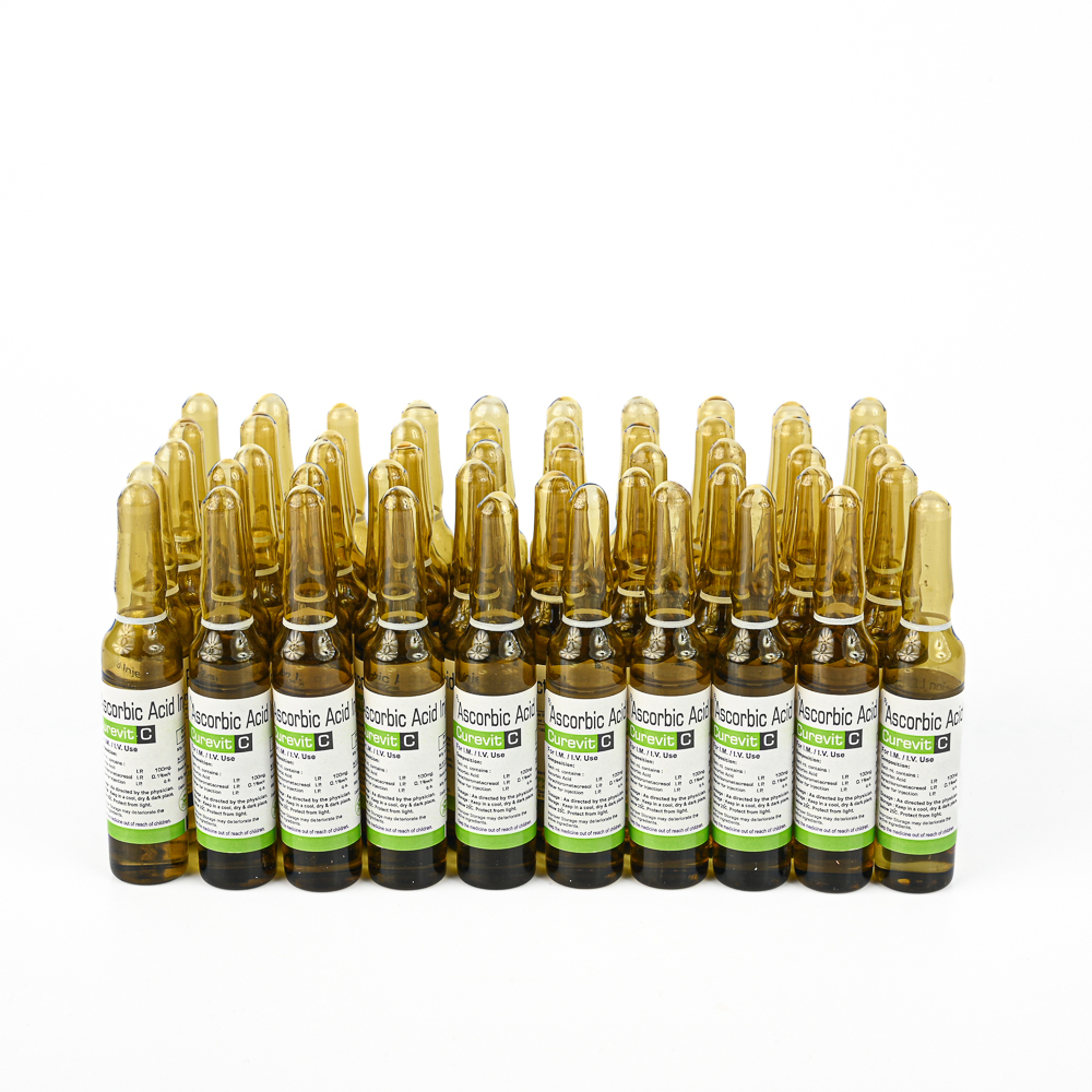 Ascorbic Acid Injection - 5ml, Rapid Absorption & Immune Support Boosting Antioxidant Formula