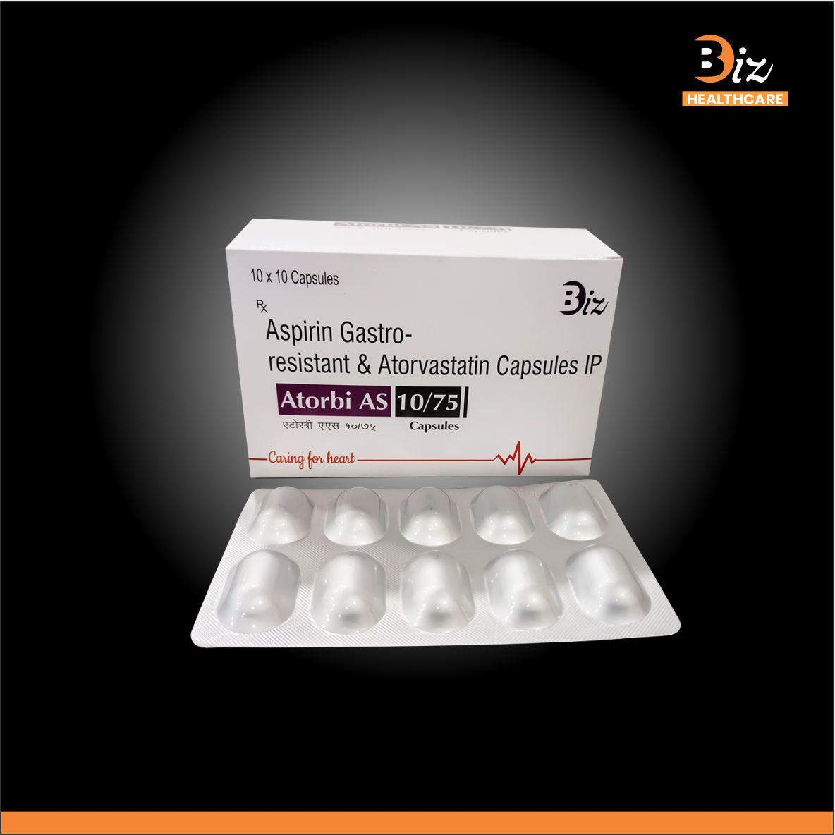 Atorvastatin 10mg Asp 75mg