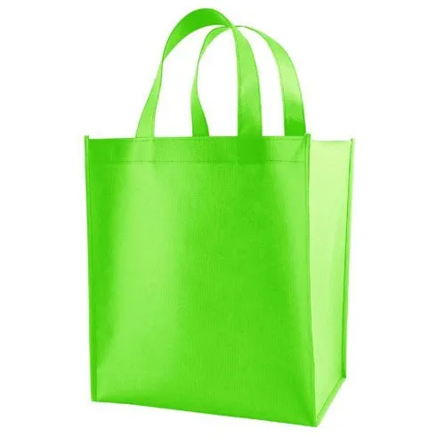 Loop Handle Non Woven Grocery Bag - Non Woven Material, Hand Length Handle, Nylon Loop Handle, Versatile Design for Grocery Shopping & Picnics