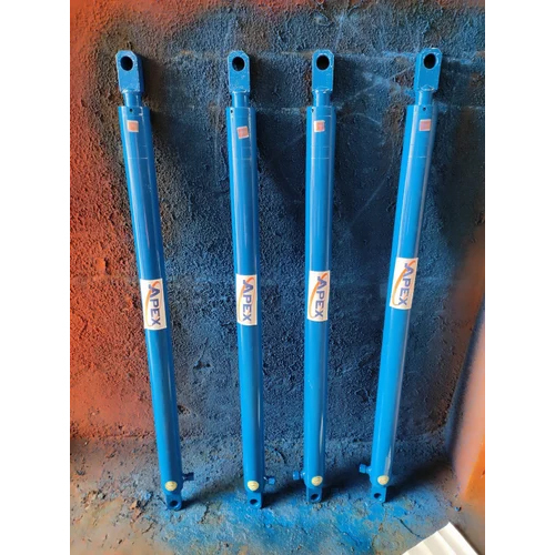 Blue Industrial Single Acting Cylinder