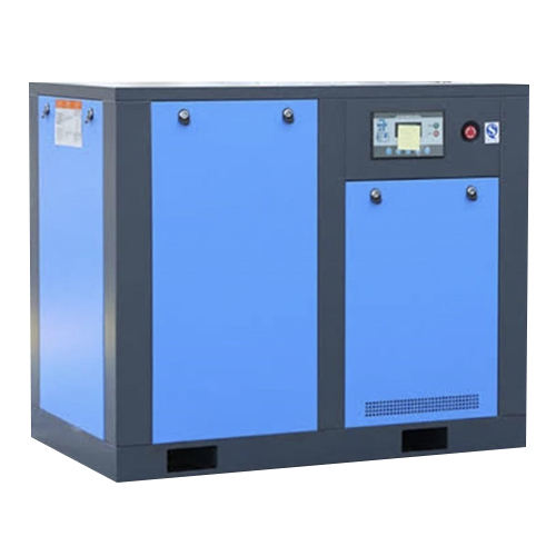 Screw Air Compressor - Stainless Steel, Electric Power, Low Noise Level 1 dB | High-Efficiency Performance, Easy Maintenance, Lubricated Design