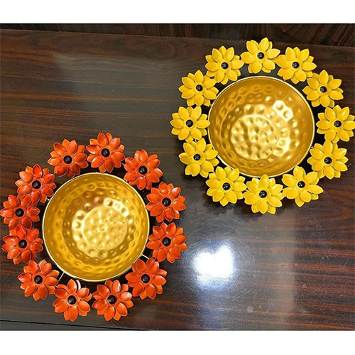 Brass Urli Bowl - Polish-Finished Metal, Durable Indian Design | Elegant Hinduism Theme