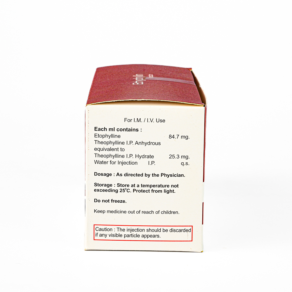 Etophylline And Theophylline Injection - Liquid Formulation | Combination Of Bronchodilators For Asthma And Copd Management