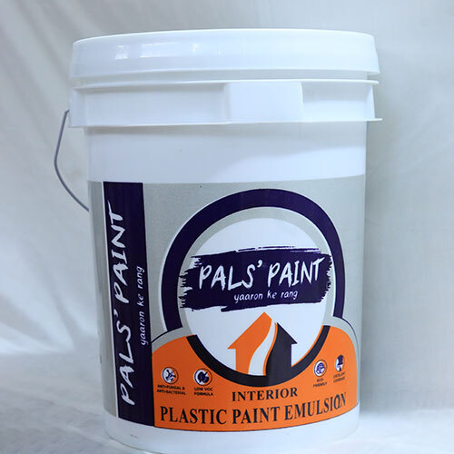20 Ltr Plastic Paint Emulsion Interior - Color: Any Color