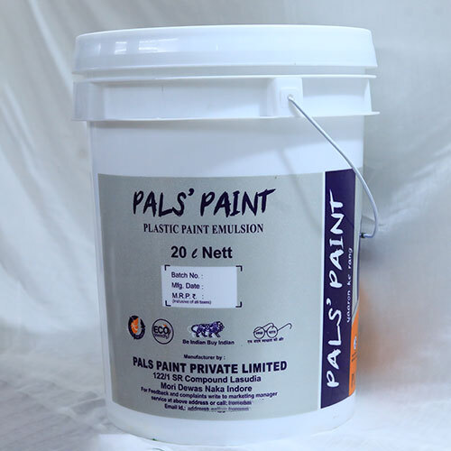 20 Ltr Plastic Paint Emulsion Interior - Color: Any Color