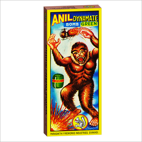 Dynamite Bomb Green Firecrackers By Anil Fireworks Factory