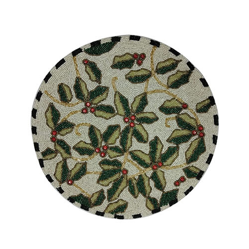 बहुरंगी फैंसी बीड्स प्लेसमेट