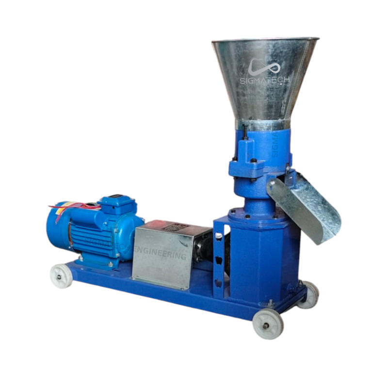 Electric Cattle Feed Machine - 60-90 kg/hr Production, Semi-Automatic Operation, Durable Design, User-Friendly, 80-85 kg Weight