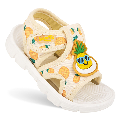 Different Available Pineapple 15X18 Cream Eva Sandal