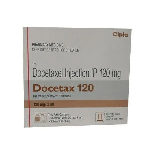 लिक्विड 120mg डोकेटेक्सेल इंजेक्शन आईपी