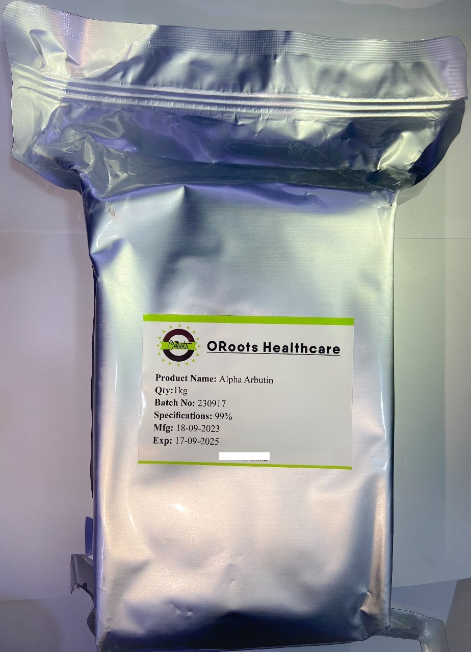 Alpha Arbutin Powder - White | Skin Brightening Treatment For Enhanced Radiance