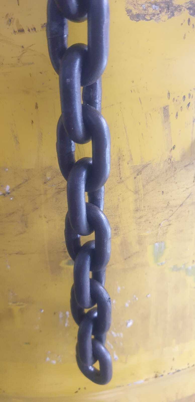 Lifting Chain - Steel, 6 Mm X 18 Mm | Black Color, Industrial Lifting Usage, Versatile Sizes Available
