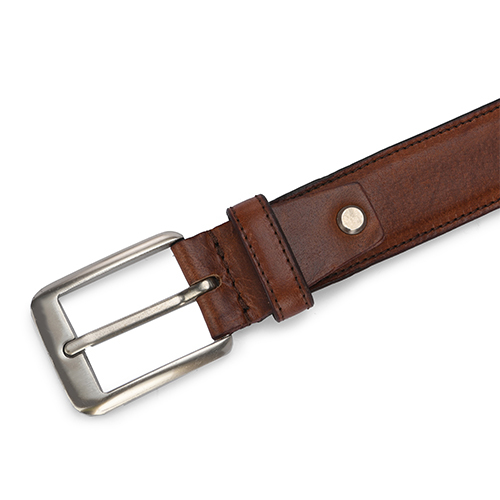Xgeorgians Genuine Leather Belt - 100% Full-grain Leather , Durable Rust-resistant Metal Buckle, Exceptional Comfort For Everyday Wear