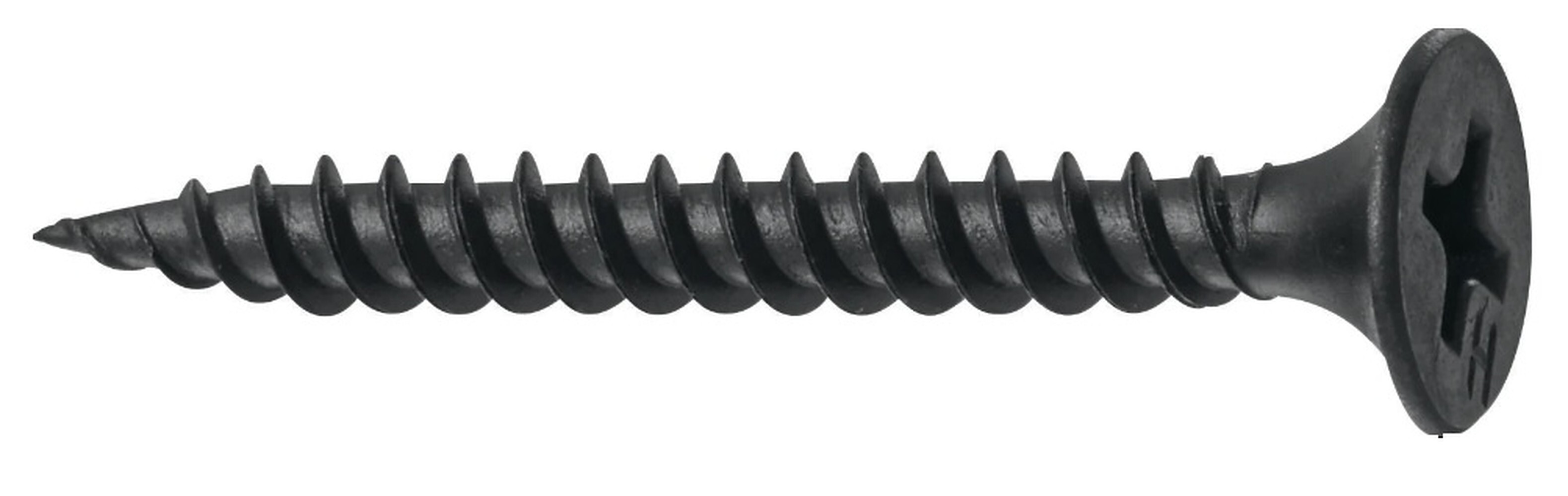 Gypsum Screw - Phosphate Coated Self-tapping Steel, Black, 250 Grams | Ideal For Attaching Plasterboard To Timber Supports And Gypframe Studs