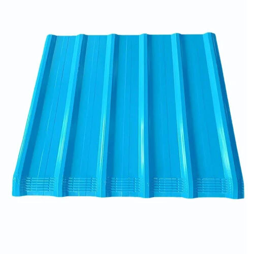 Gl Colour Coated Crimping Sheet - 0.50mm Galvanized Sheet, Customizable Shape & Size, Corrosion Resistant, Easy To Install & Maintain
