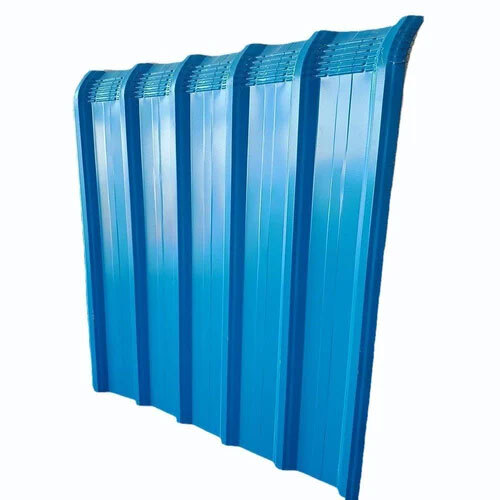 Gl Colour Coated Crimping Sheet - 0.50mm Galvanized Sheet, Customizable Shape & Size, Corrosion Resistant, Easy To Install & Maintain